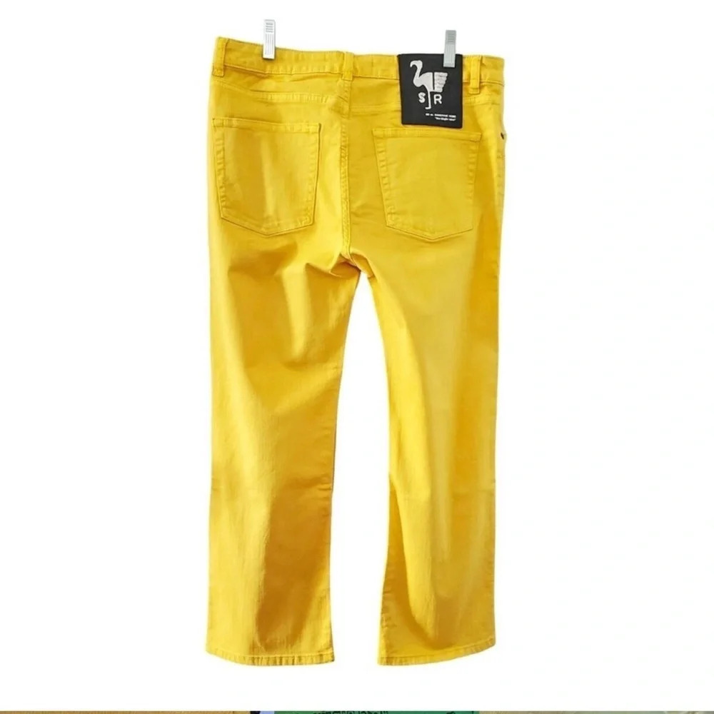 Sandrine Rose X Free People Straight Fit Cropped Jeans - Picture 3 of 3